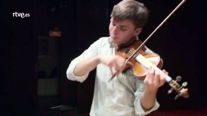 Atención obras - El violinista Francisco García Fullana interpreta Respighi
