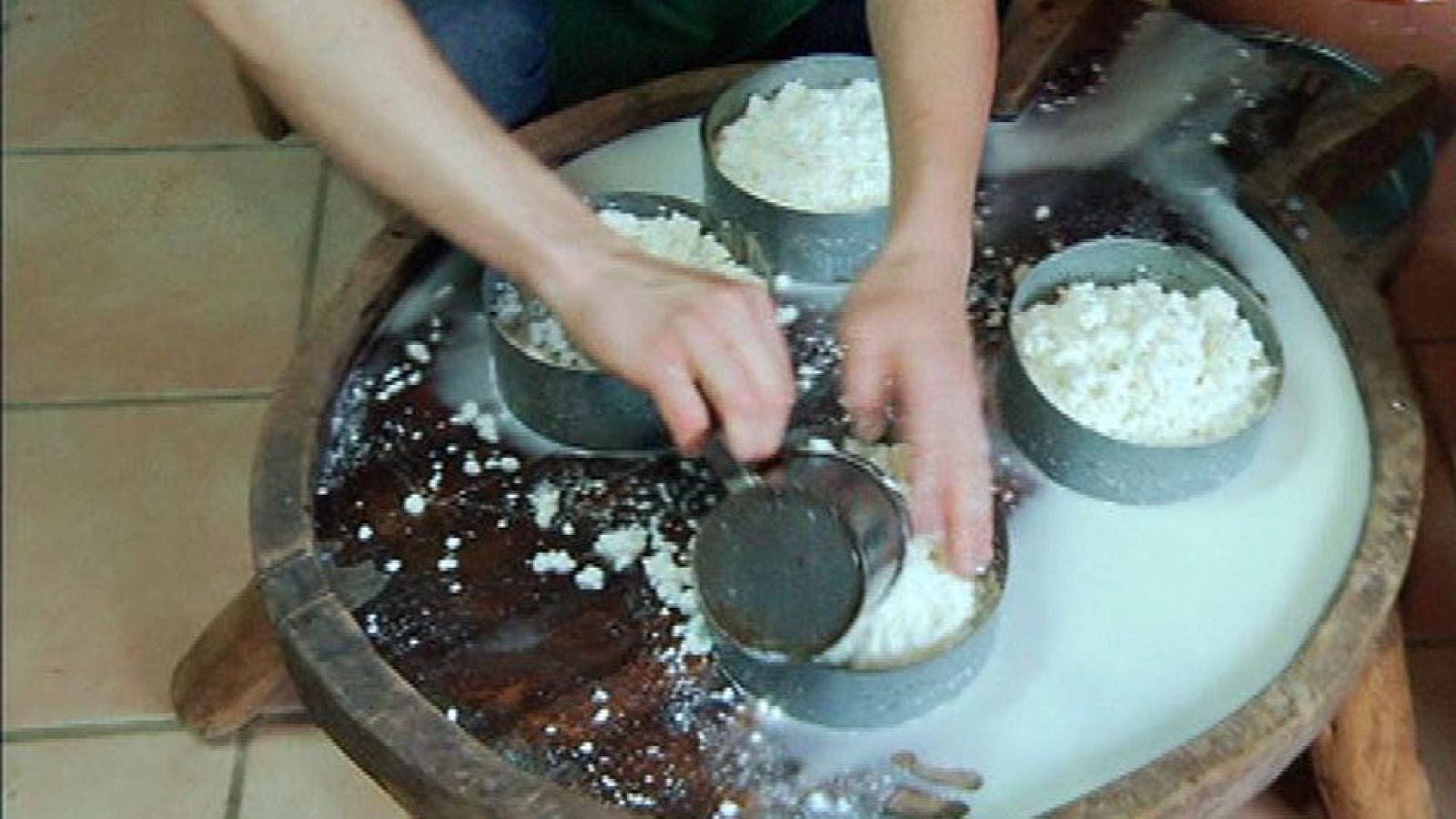 Quesos fresquitos de cabras serranas