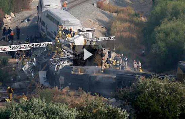  - Choque de trenes en LA