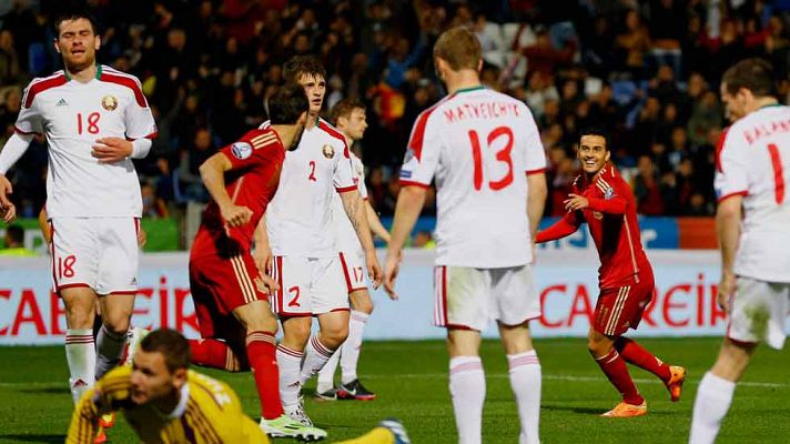 Eurocopa - La asociación Juanfran-Cazorla-Pedro hace el 3-0