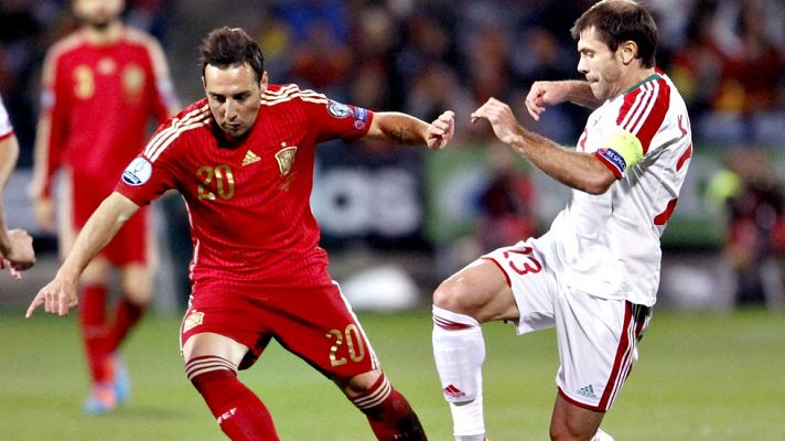 Telediario 1 - Cazorla se sintió como en casa en Huelva