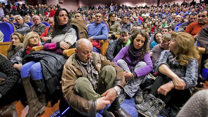 Telediario 1 - Controlado el fuego que ha destruido la factoría Campofrío