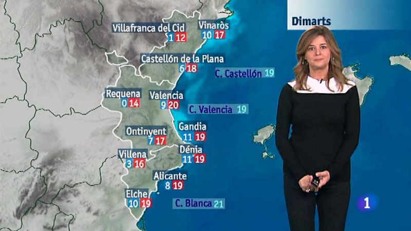 El tiempo en la Comunidad Valenciana - 17/11/14 - Ver ahora