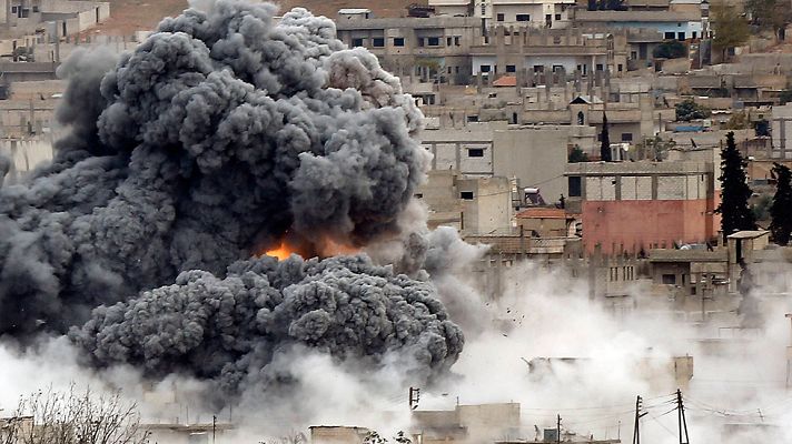 Telediario 1 - EE.UU. no descarta enviar tropas para luchar contra el Estad