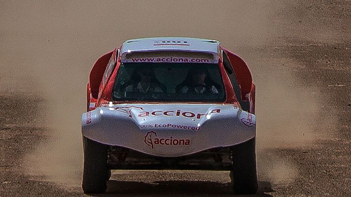 Telediario 1 - Un coche 100% eléctrico para el Dakar