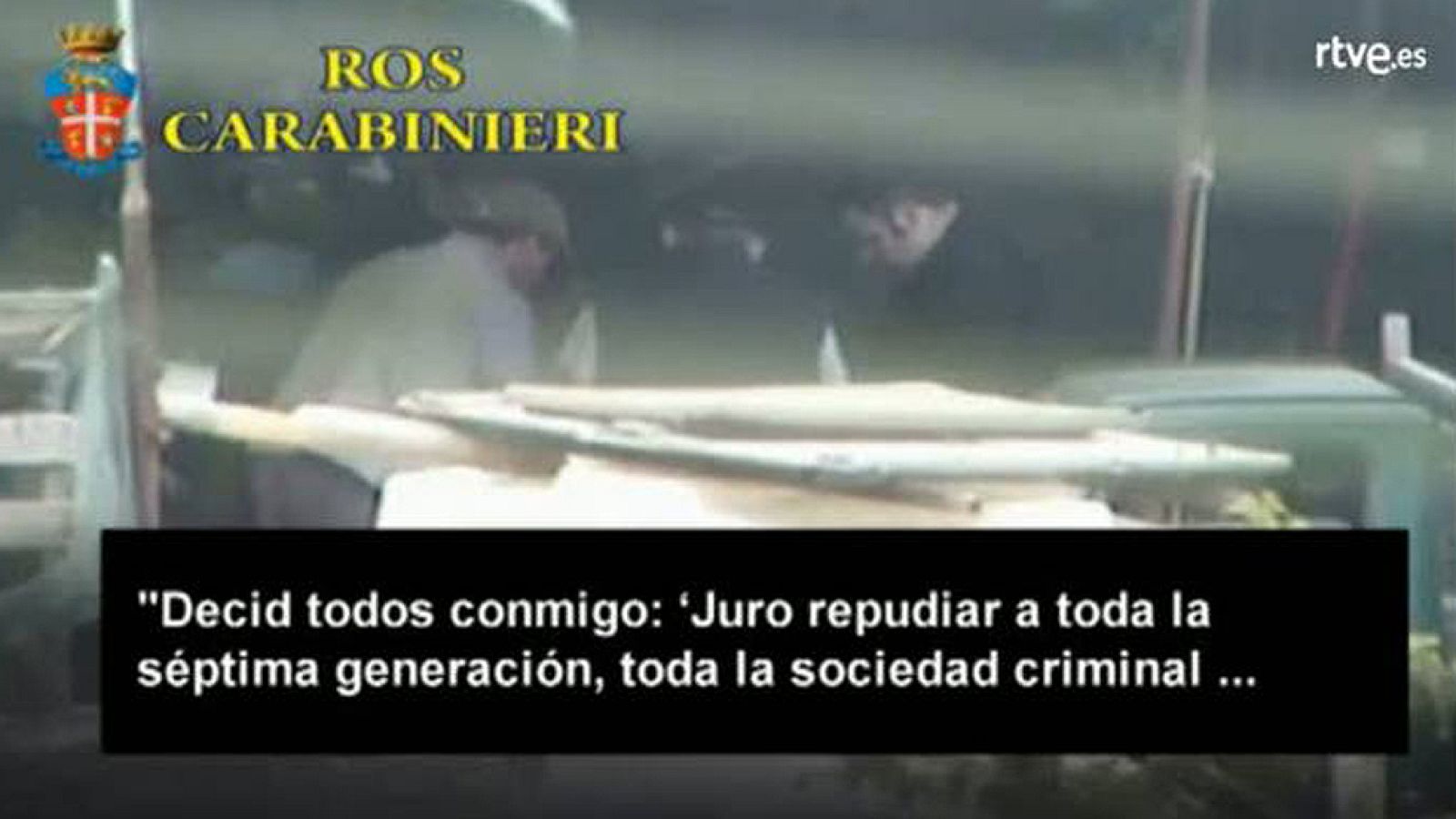 Una operación policial desvela los métodos y rituales la mafia calabresa | Ver