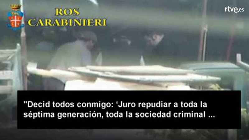 Una operación policial desvela los métodos y rituales la mafia calabresa