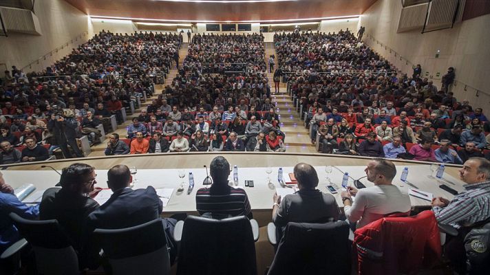 Telediario 1 - Incendio en Campofrío
