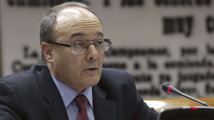 Telediario 1 - Miguel Ferre defiende la credibilidad de los presupuestos