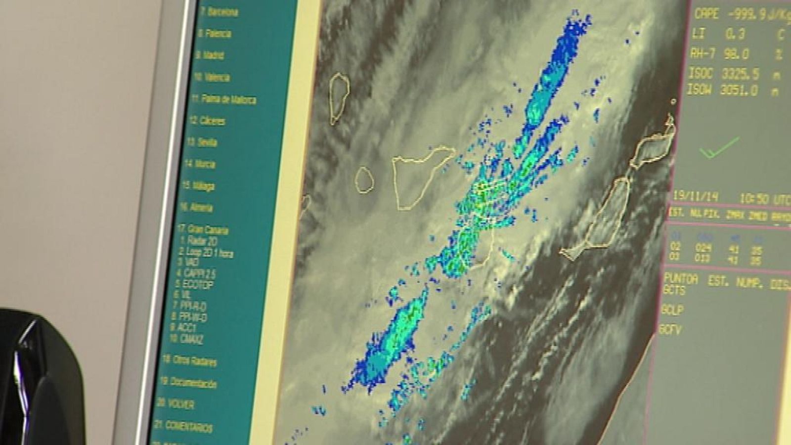 Tiempo en Canarias - 19/11/14 | Ver
