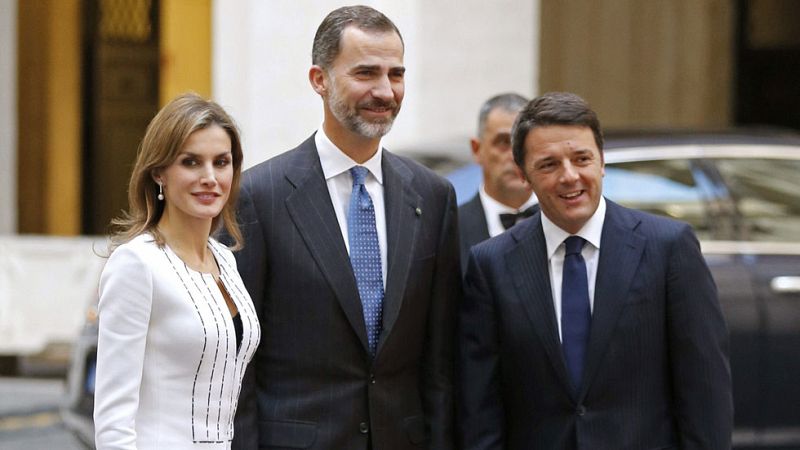 Los reyes de España visitan Italia donde Felipe VI señala su "fuerte" vínculo
