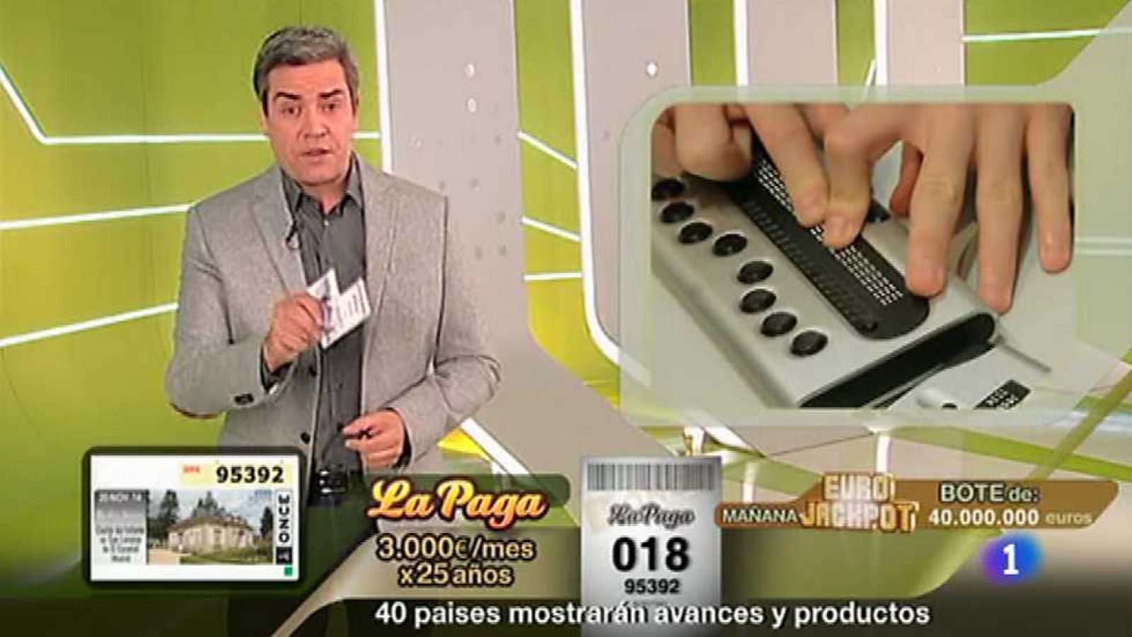 Sorteo ONCE - 20/11/14 - Ver ahora