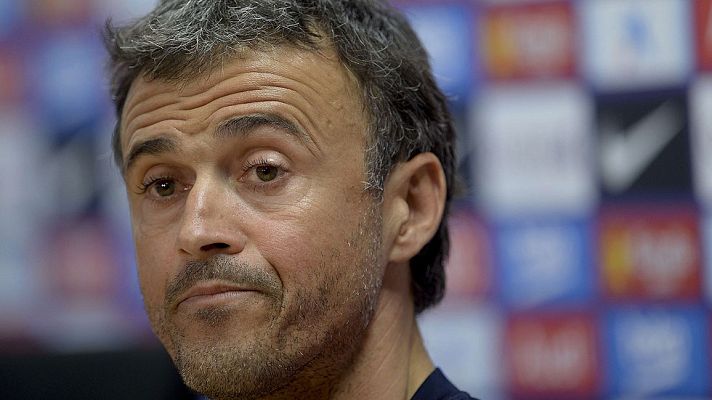 Telediario 1 - Luis Enrique: "No hay caso Messi"