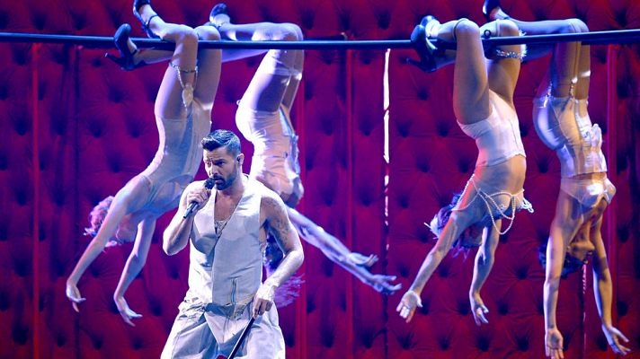 Telediario 1 - Noche de la música latina en Las Vegas