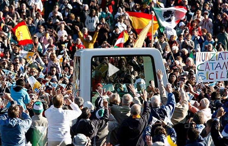 El Papa visita por primera vez el Santuario de Lourdes | Ver