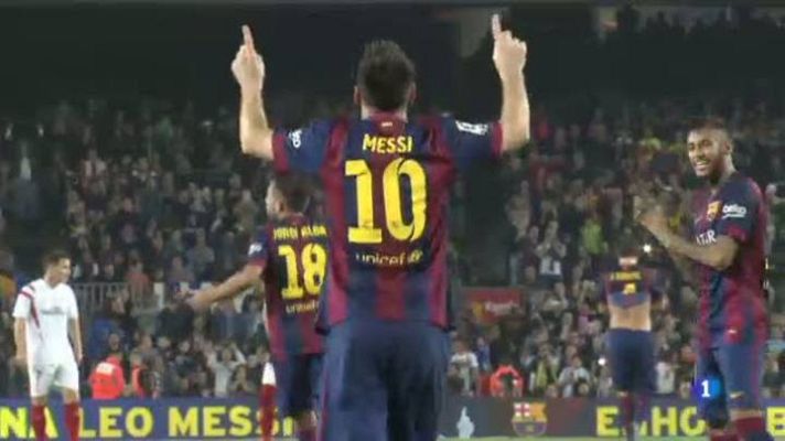 L'Informatiu - Leo Messi ja és el màxim golejador de la Lliga