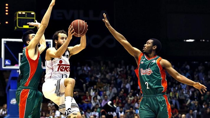 Baloncesto en RTVE - Baloncesto Sevilla 72 - Real Madrid 81