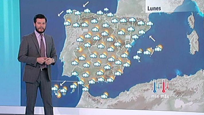 El tiempo - Lluvias en todo el país, más persistentes en el este