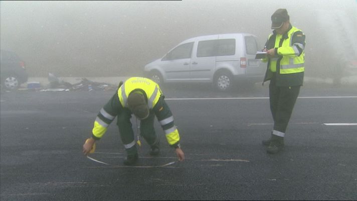 Telediario 1 - Para la Guardia Civil ningún accidente se queda sin resolver