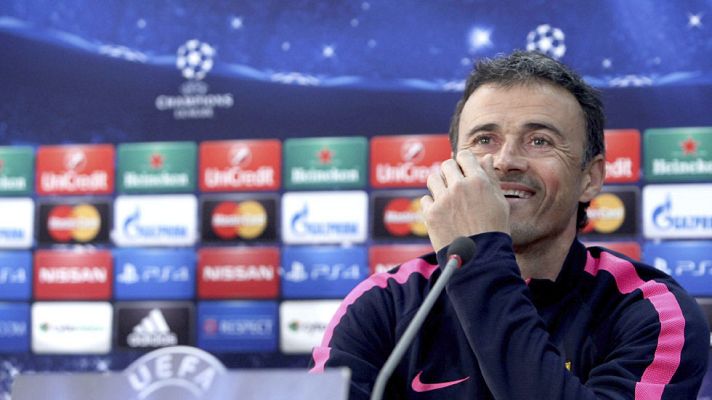 Telediario 1 - Luis Enrique: "Superar los malos momentos forma parte del éxito"