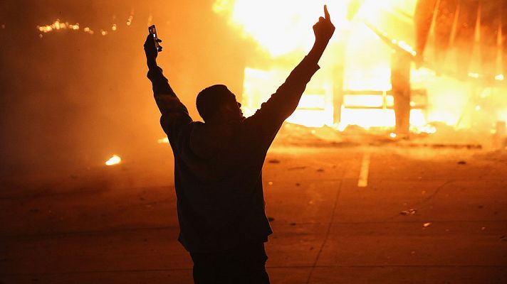 Telediario 1 - Protestas en varias ciudades de EE.UU.