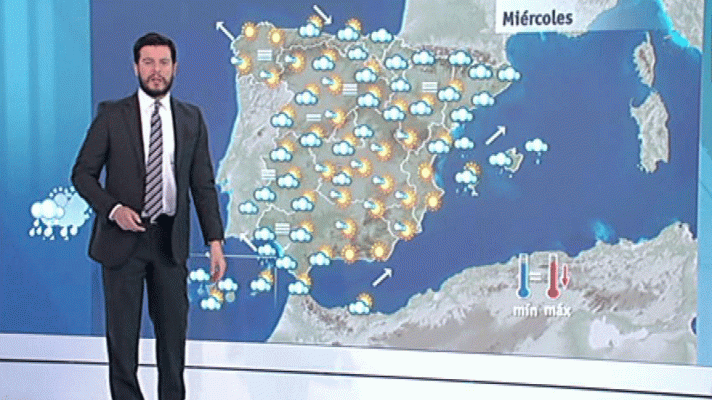 El tiempo - Menos lluvias y bajada de temperaturas