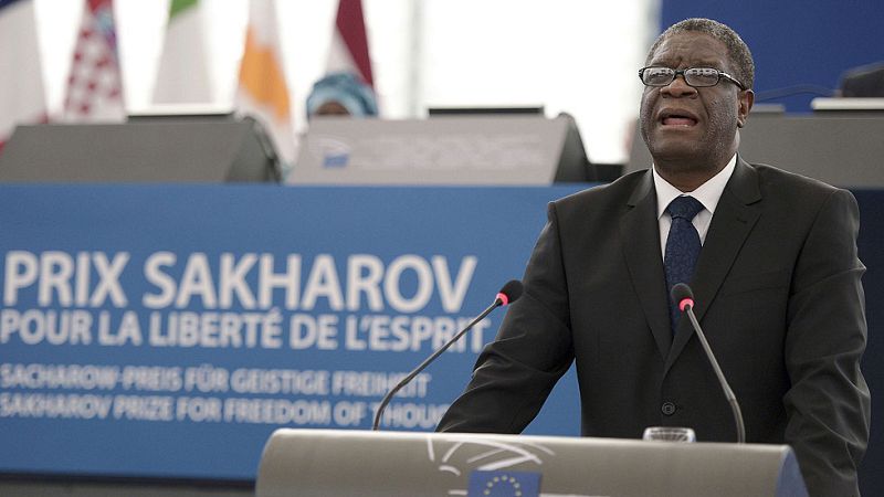 Mukwege, premio Sájarov 2014: "La violación se ha convertido en una estrategia de guerra eficaz"