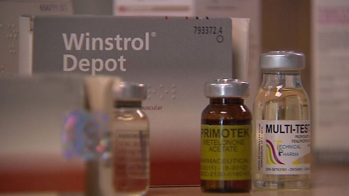 Telediario 1 - Los anabolizantes, fármacos en el mercado negro