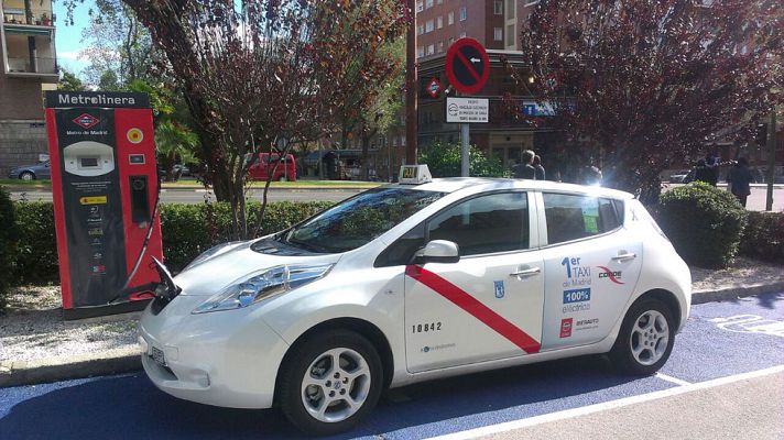 Aquí la Tierra - El primer taxi eléctrico de Madrid