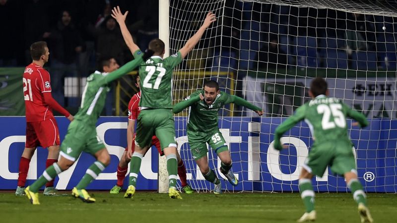 Ludogorets 2 - Liverpool 2