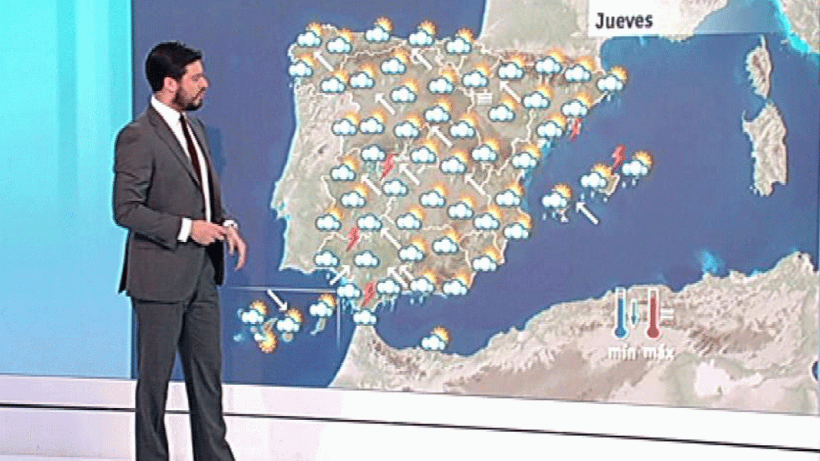 Viento fuerte y lluvias en todo el país