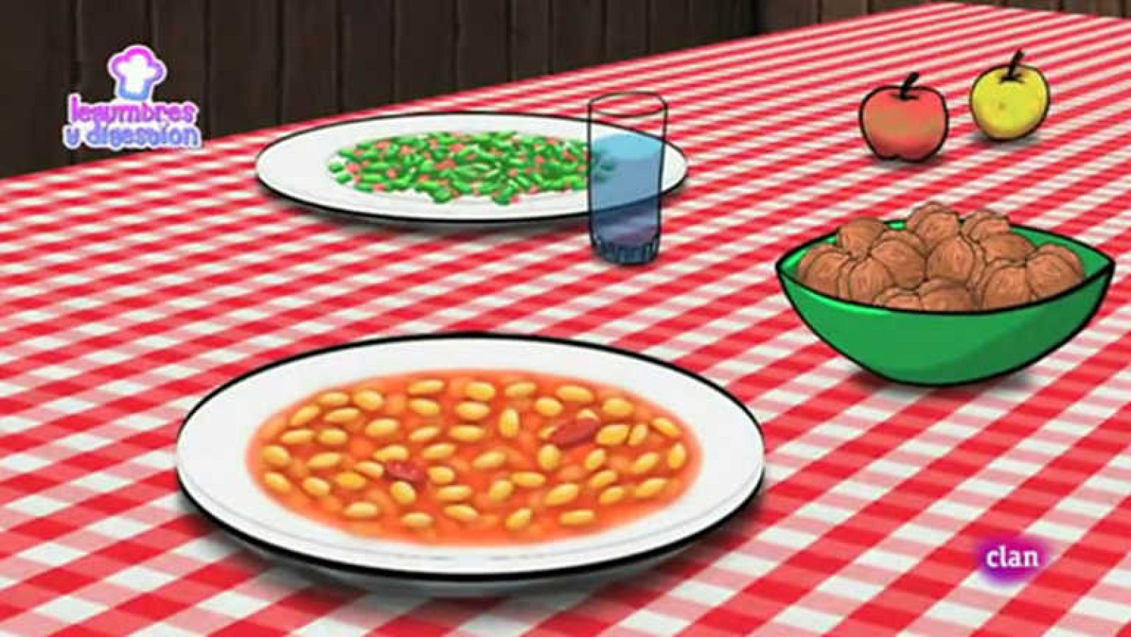 Animación - Las legumbres y la digestión - Cocina con Clan | Ver