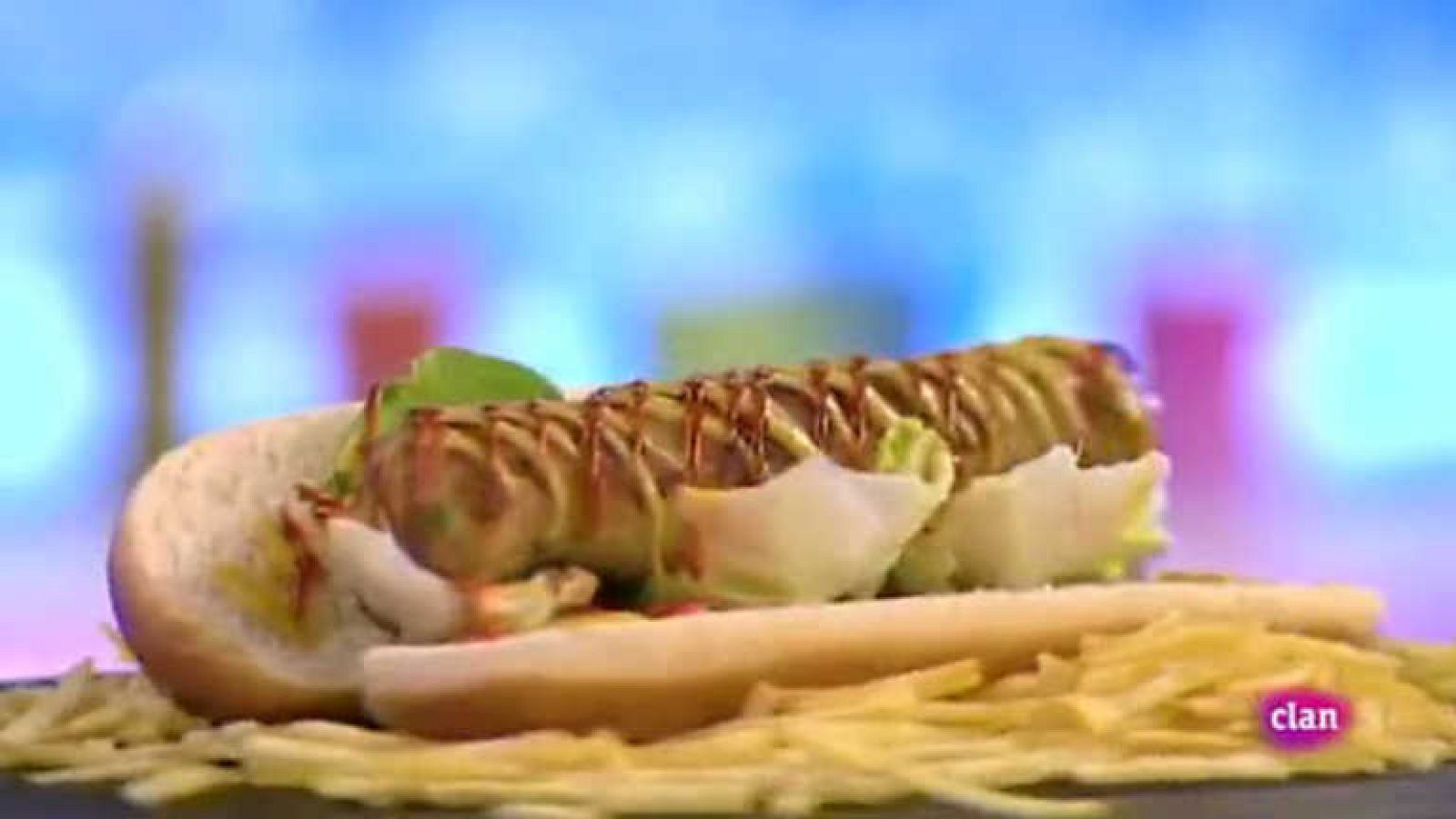Receta Exprés - Hot legumbres dog - Cocina con Clan | Ver