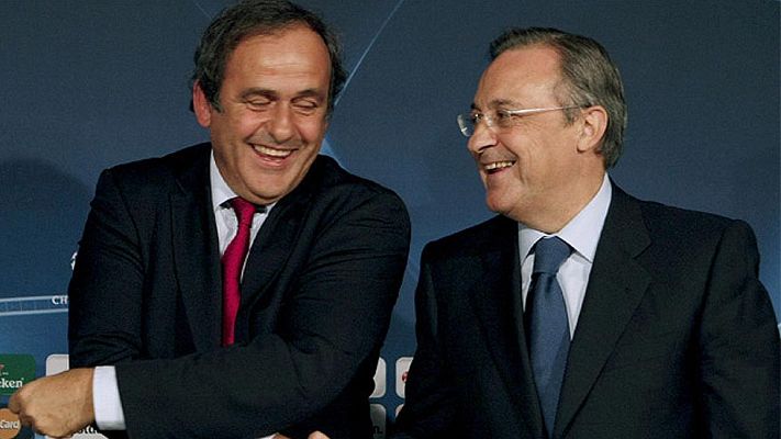 Telediario 1 - El Real Madrid pide "neutralidad" a Platini