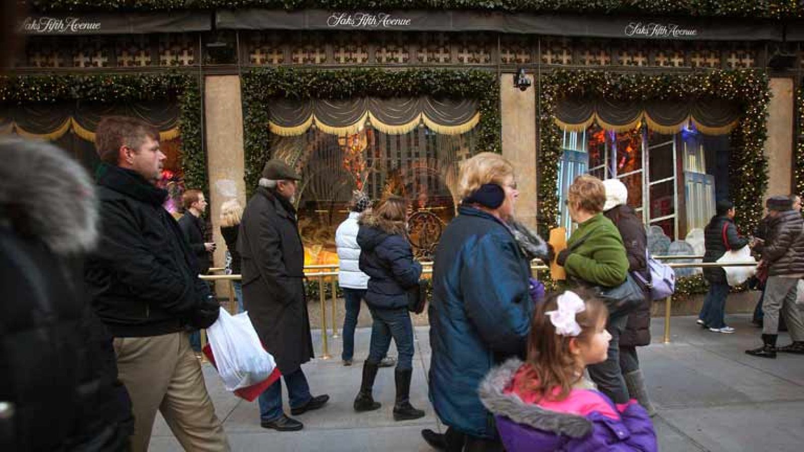 La fiebre de las compras protagoniza el 'Black Friday'