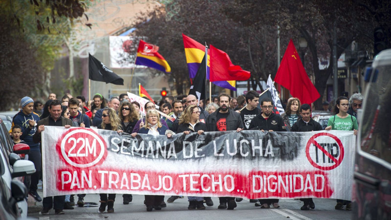 Las "Marchas por la Dignidad" vuelven a salir a la calle