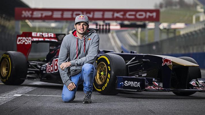 Telediario 1 - Carlos Sainz Jr.: "Mi objetivo es ser campeón del mundo"