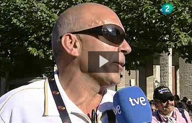 Vuelta ciclista a España - Pino, después del cabreo, alegría