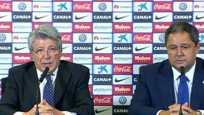 Telediario 1 - Cerezo: "El fútbol no tiene nada que ver con esto"