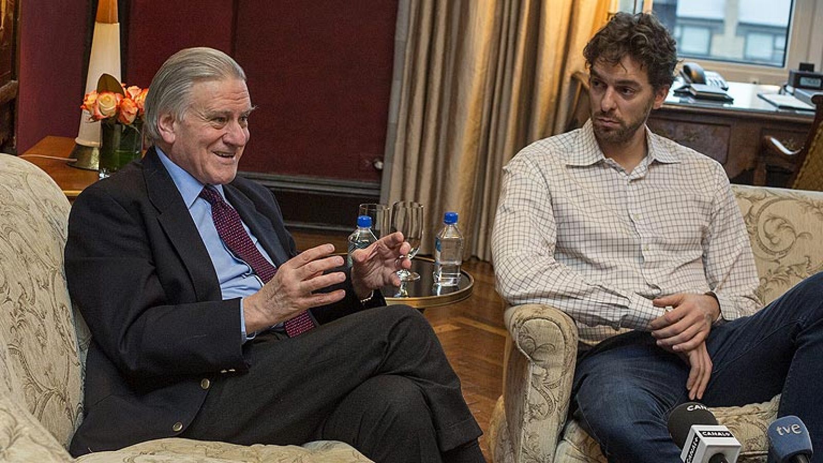 Gasol y Valentín Fuster se unen para promover hábitos saludables entre niños