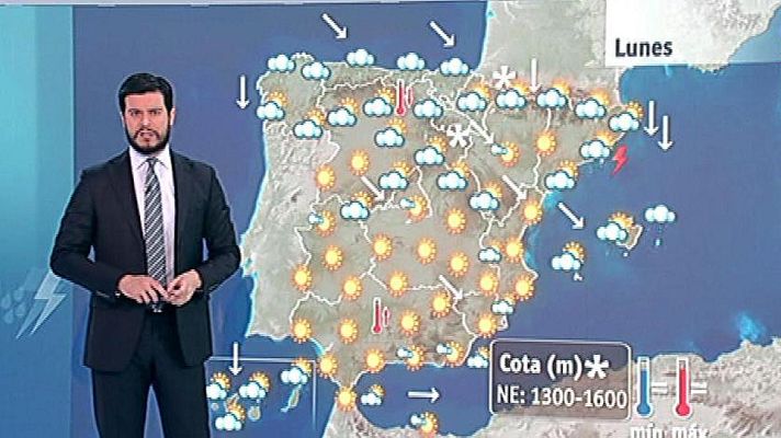 El tiempo - Aviso amarillo en Baleares y lluvias en el este peninsular
