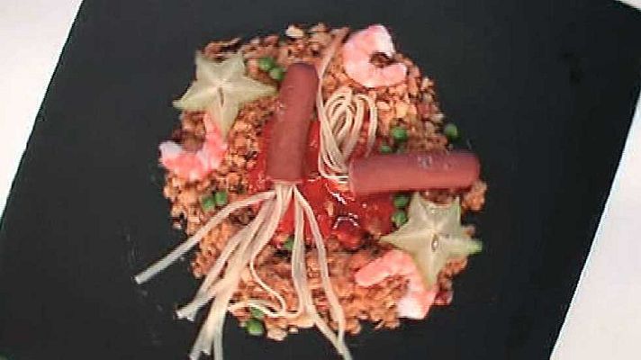  - Pulpos de salchicha con tentáculos de pasta