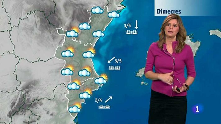L'informatiu - Comunitat Valenciana - El tiempo en la Comunidad Valenciana - 02/12/14