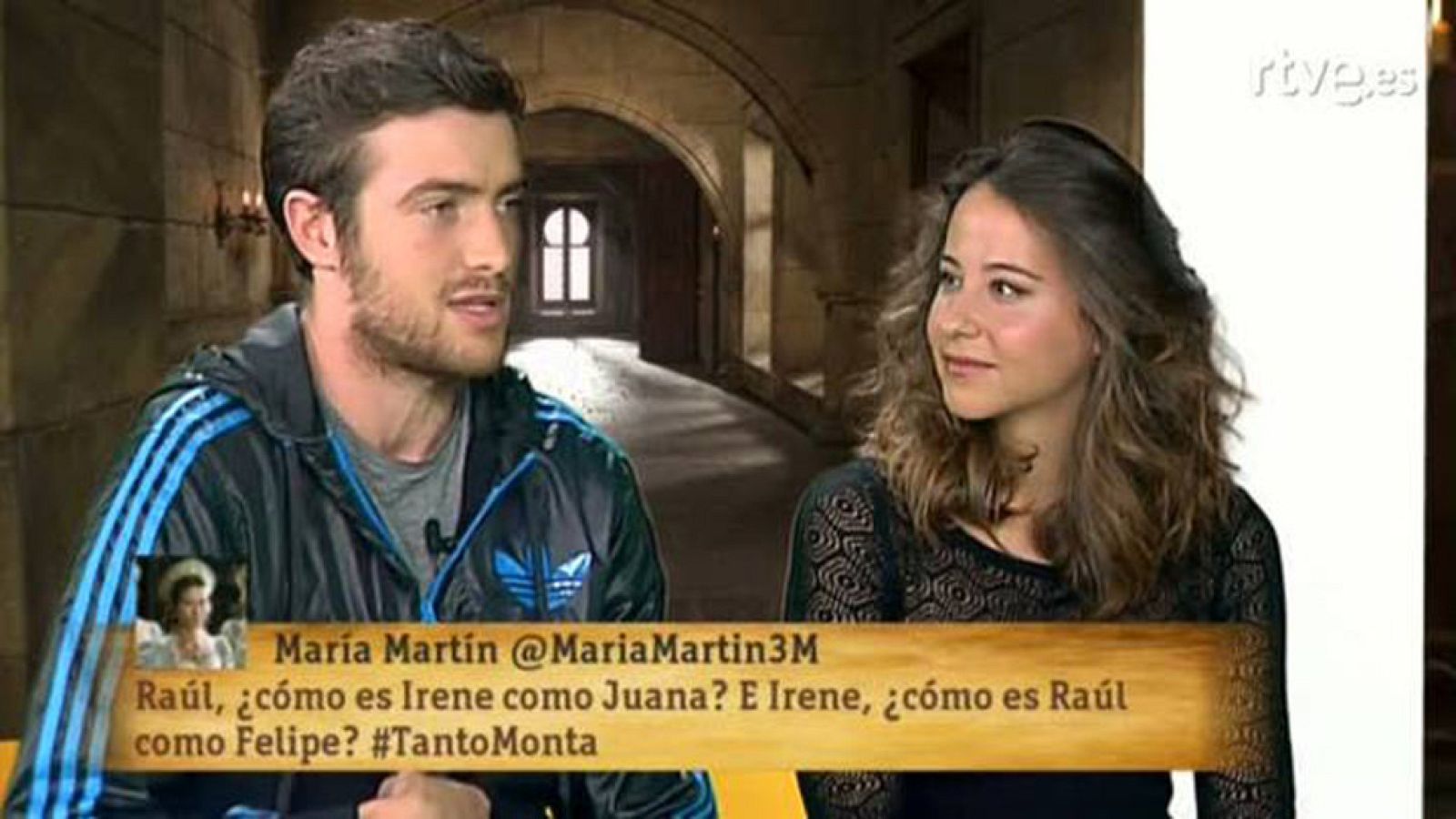 Juntos desde el casting y con bofetada incluida