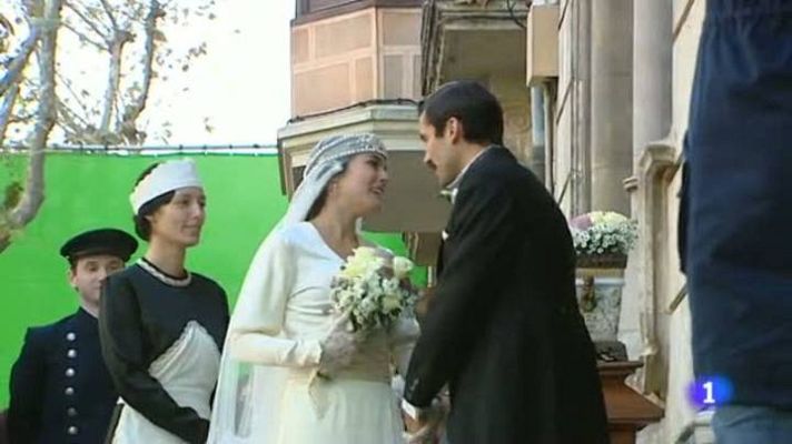 L'Informatiu - La nova sèrie de TVE es roda a Vilafranca del Penedès