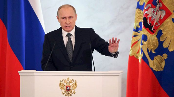 Telediario 1 - Putin sobre Occidente
