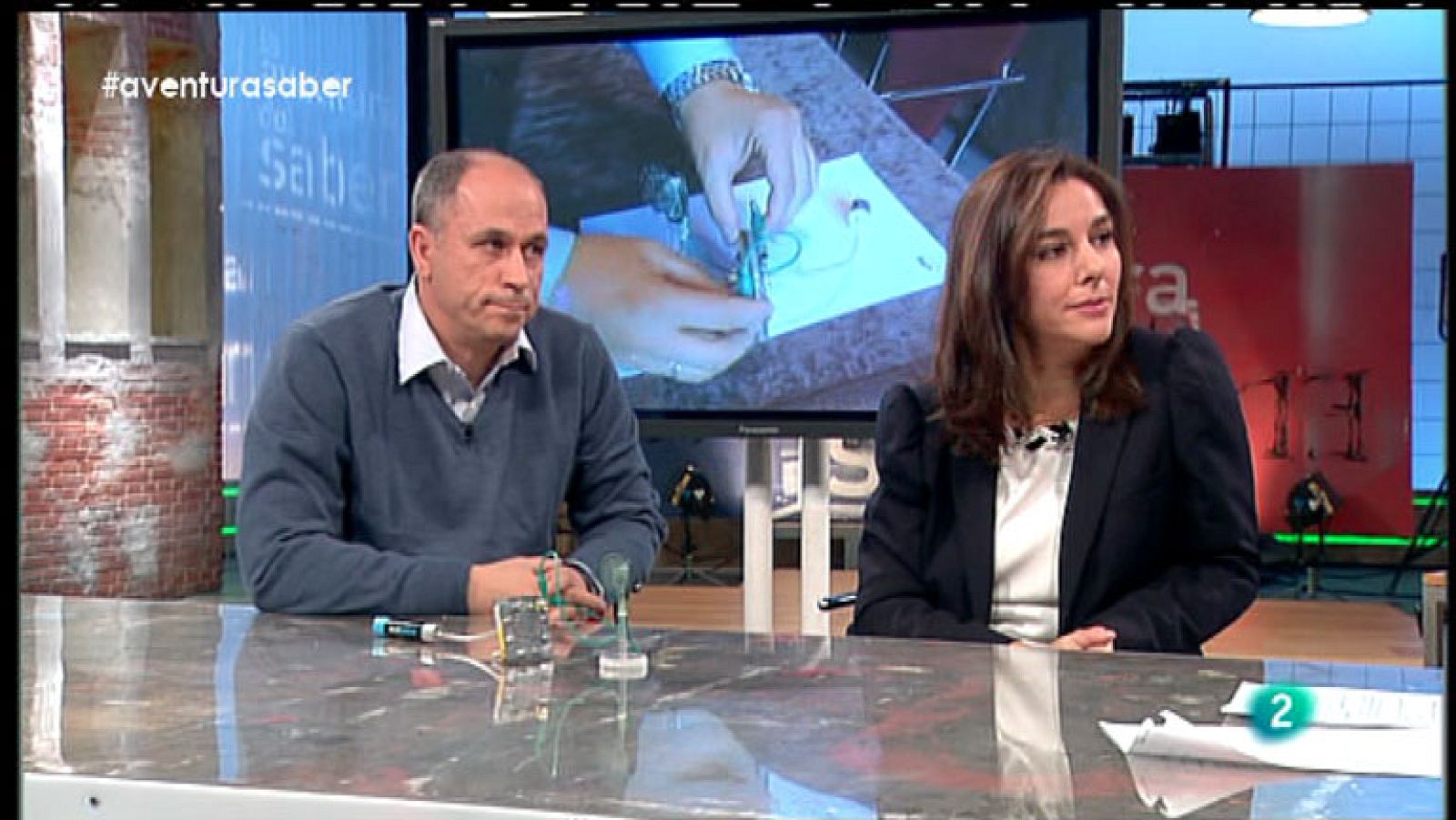 La Aventura del Saber. Antonio Martínez Chaparro y Paloma Ferreira. CIEMAT