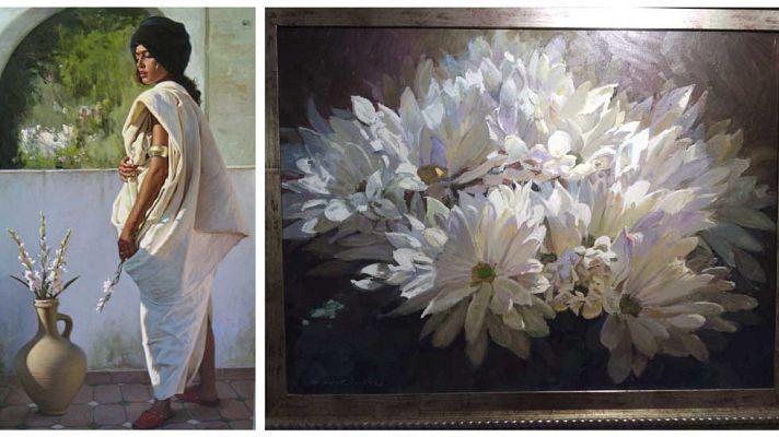 Telediario 1 - Un robo de película en una galería de arte de Madrid