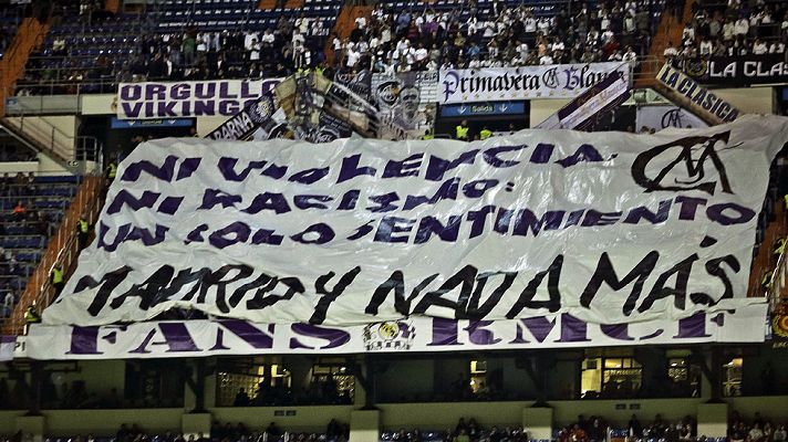 Telediario 1 - Cerco a la violencia verbal en los estadios