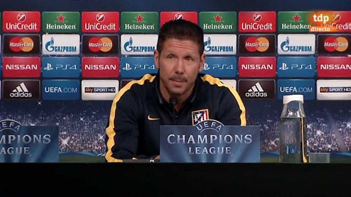 Champions League - Rueda de prensa Atlético de Madrid
